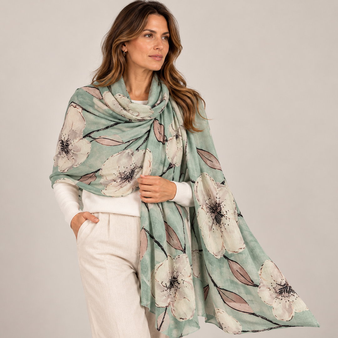 Mklane Cashmere Ultra fine Julian Scarf /Wrap