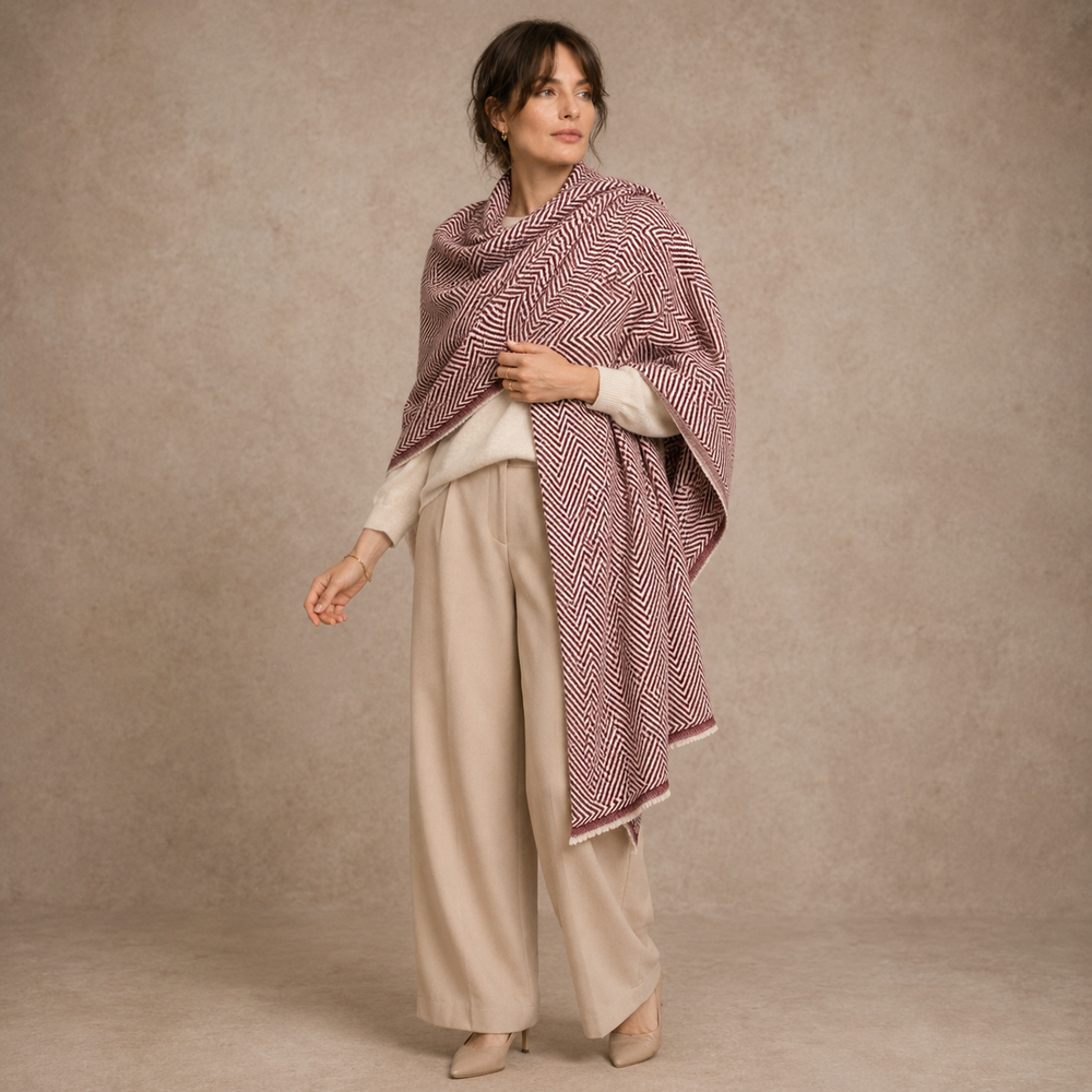 Maya Julian Pure Cashmere Wrap/Scarf