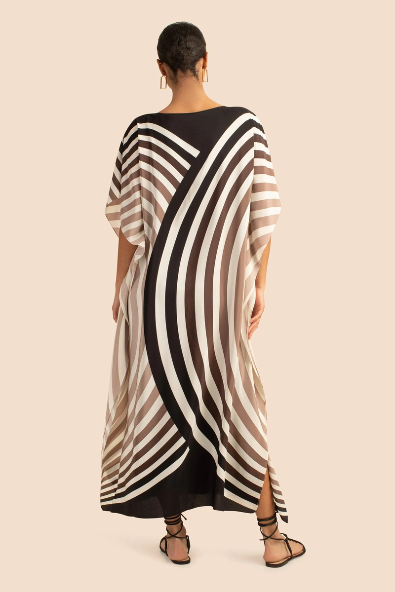 Satin Stunning Style: Mia MIDI Kaftan