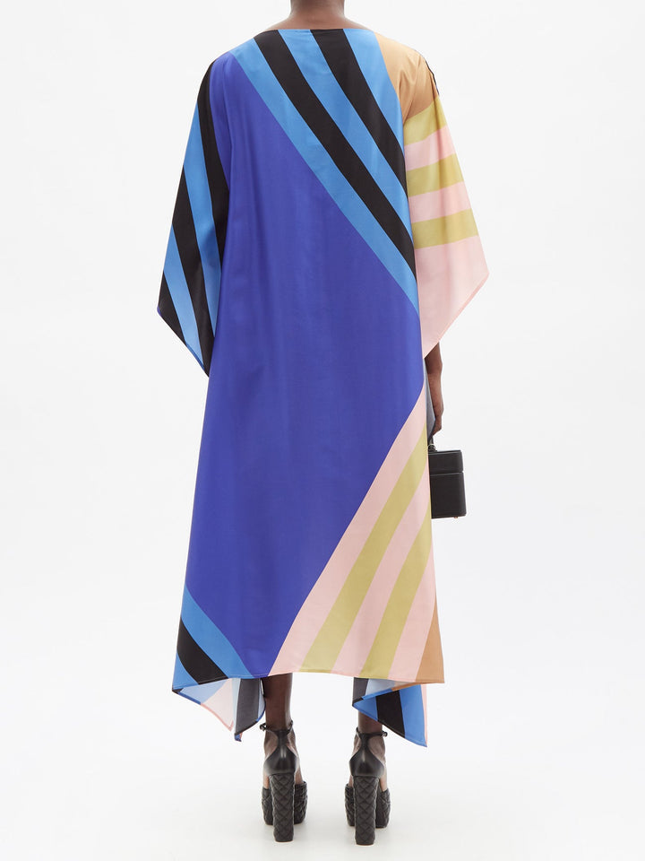 Satin Stunning Style: Lillie MIDI Kaftan