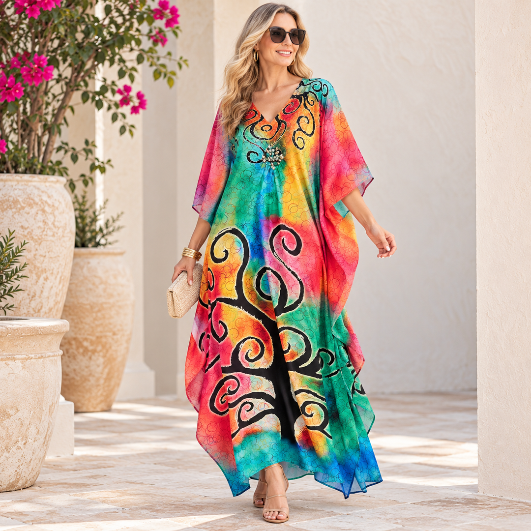 Holi Mia Embellished Kaftan Dress AU 12-18