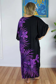 Purple fern Maya Kaftan OSFA 14-26