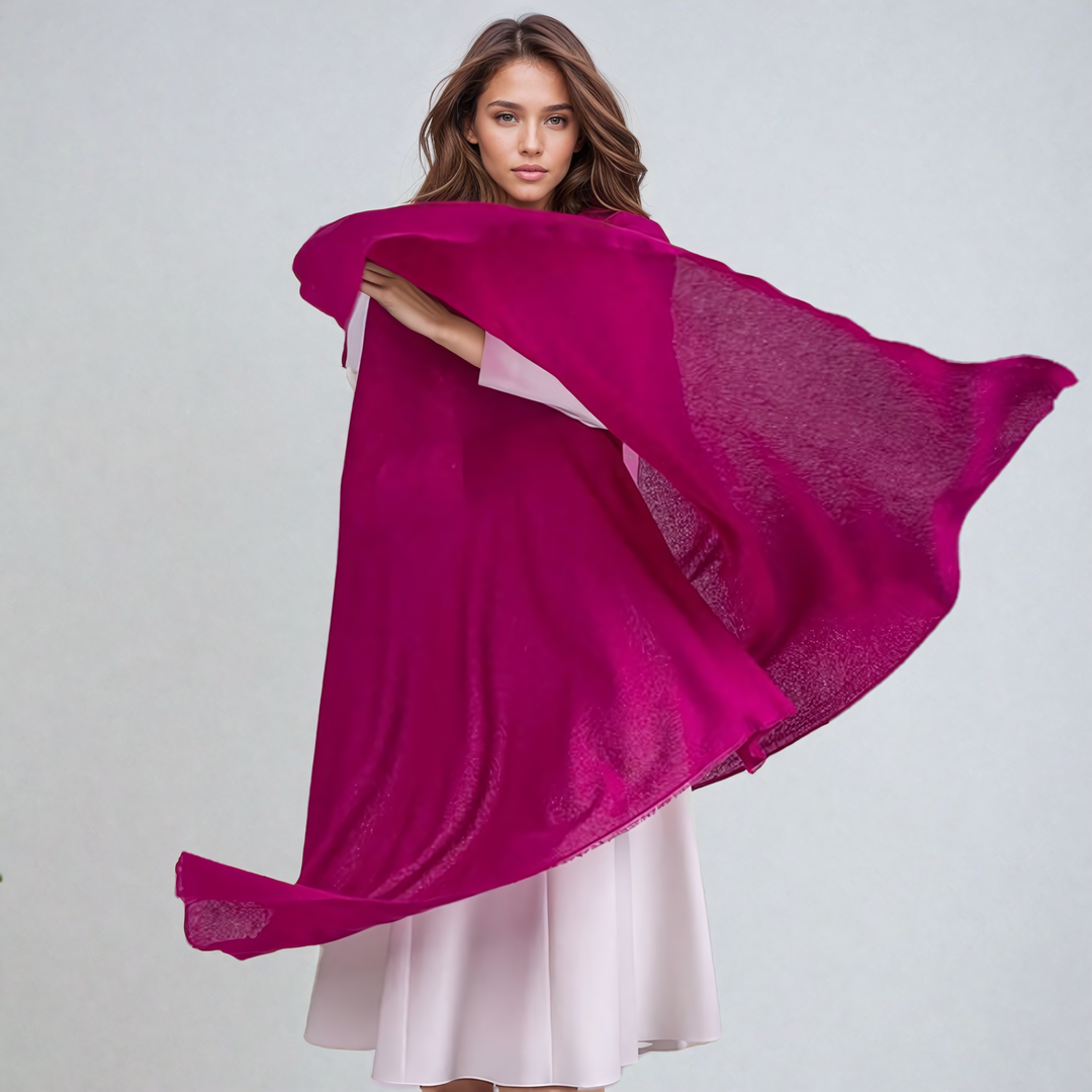 Imperial Julian handwoven pure Cashmere Travel Wrap