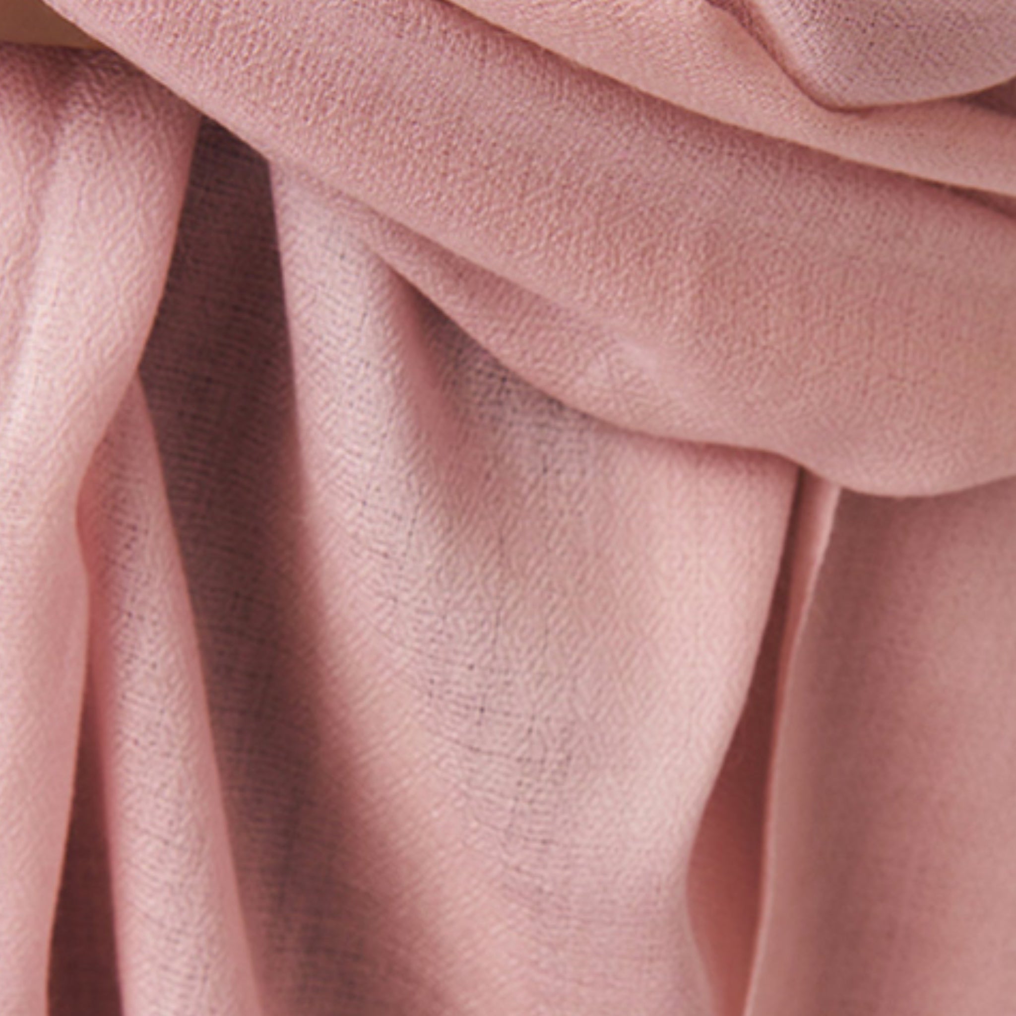 Blush Pink Julian Oversized handwoven pure cashmere scarf