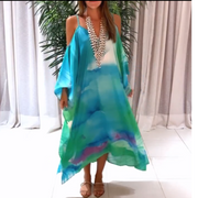 Coco Bella Cold Shoulder Mid length Kaftan 12-20