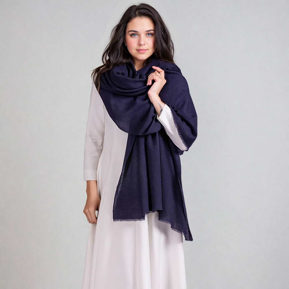 Imperial Julian handwoven pure Cashmere Travel Wrap