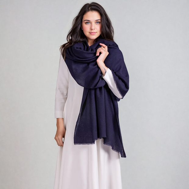 Imperial Julian handwoven pure Cashmere oversized shawl / Scarf