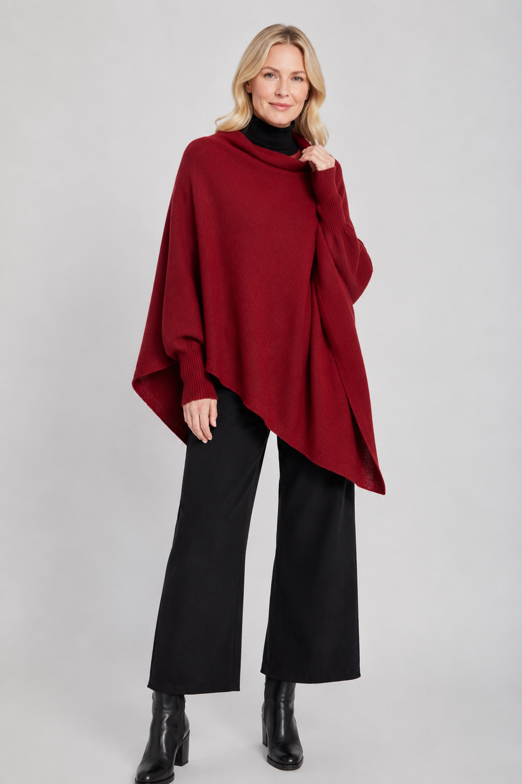 Julian Pure Cashmere Soft & Warm Poncho Size AU 8-18- More colours available
