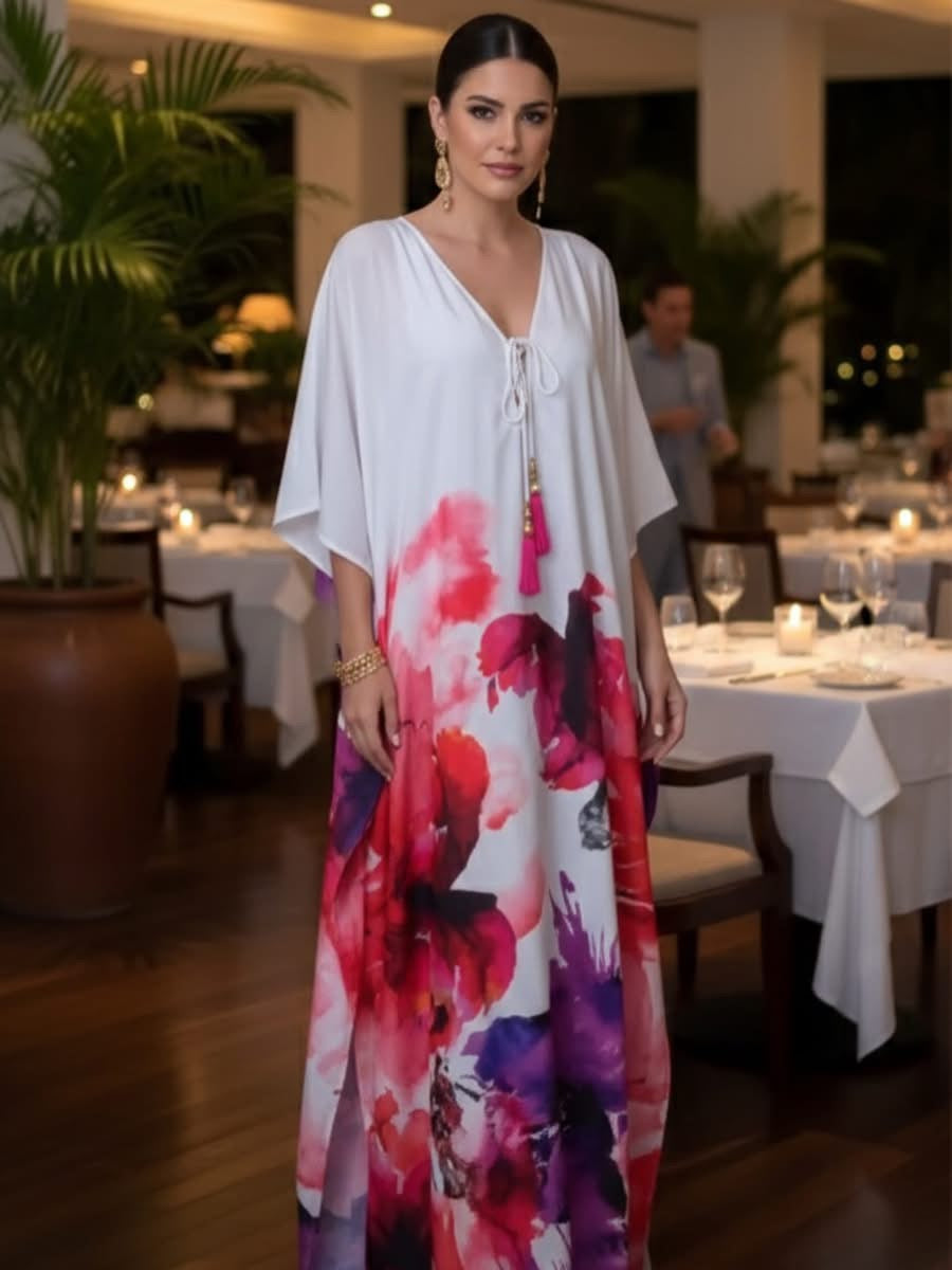 Coco Bella Mirazo Flora Luxe kaftan 12-20