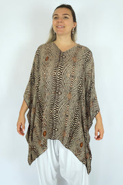 Maya Kaftan Top – OSFA,Boho Perfection