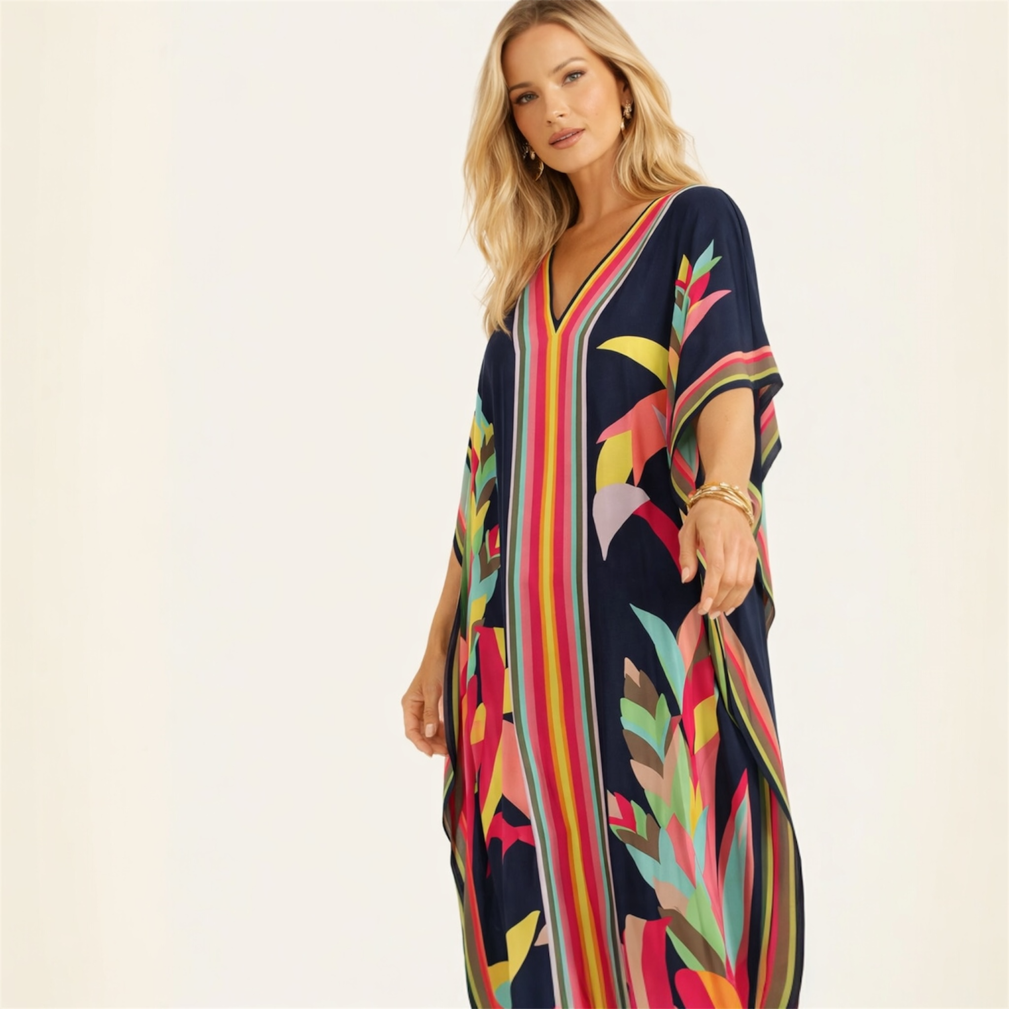 Maya Vezla  Kaftan Dress. Sizes Available AU 16-26