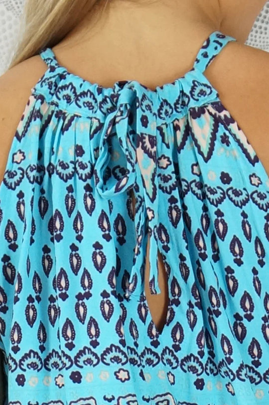 Coco Rayon Short Jumpsuit Size AU 12-18