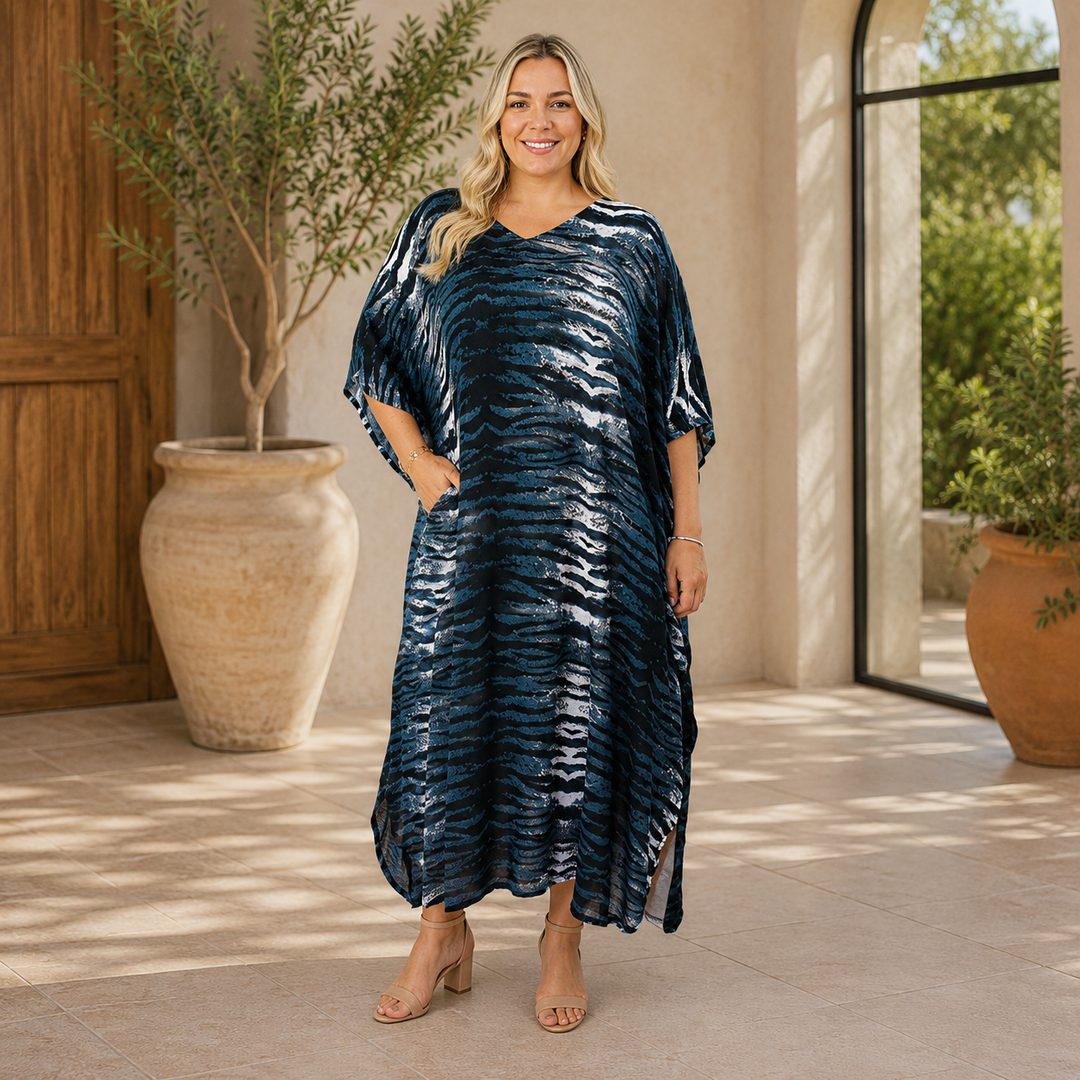Maya Kaftan Dress one size fits AU 12-26
