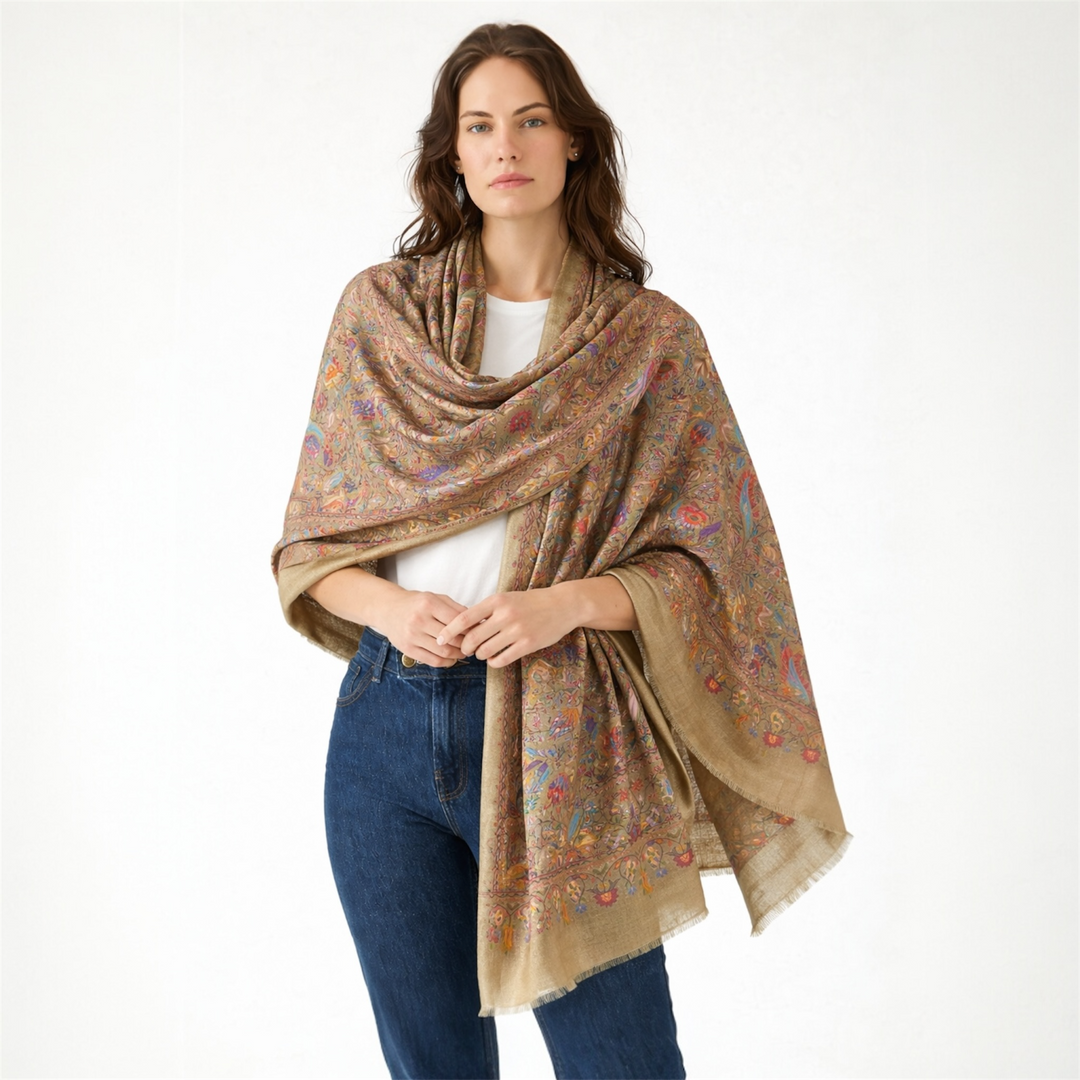 Julian Pure Cashmere  Silk Scarf