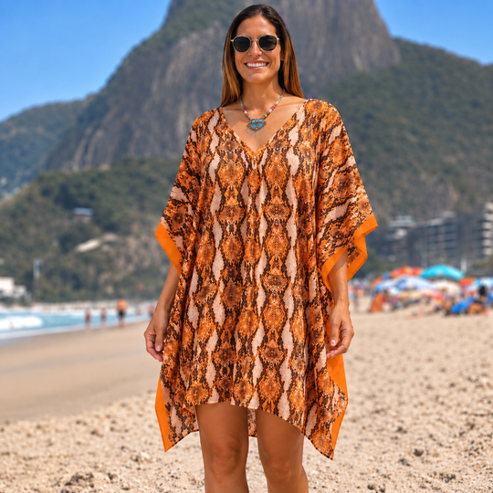 Maya Short Kaftan Top Tunic Sizes Available AU 14-30