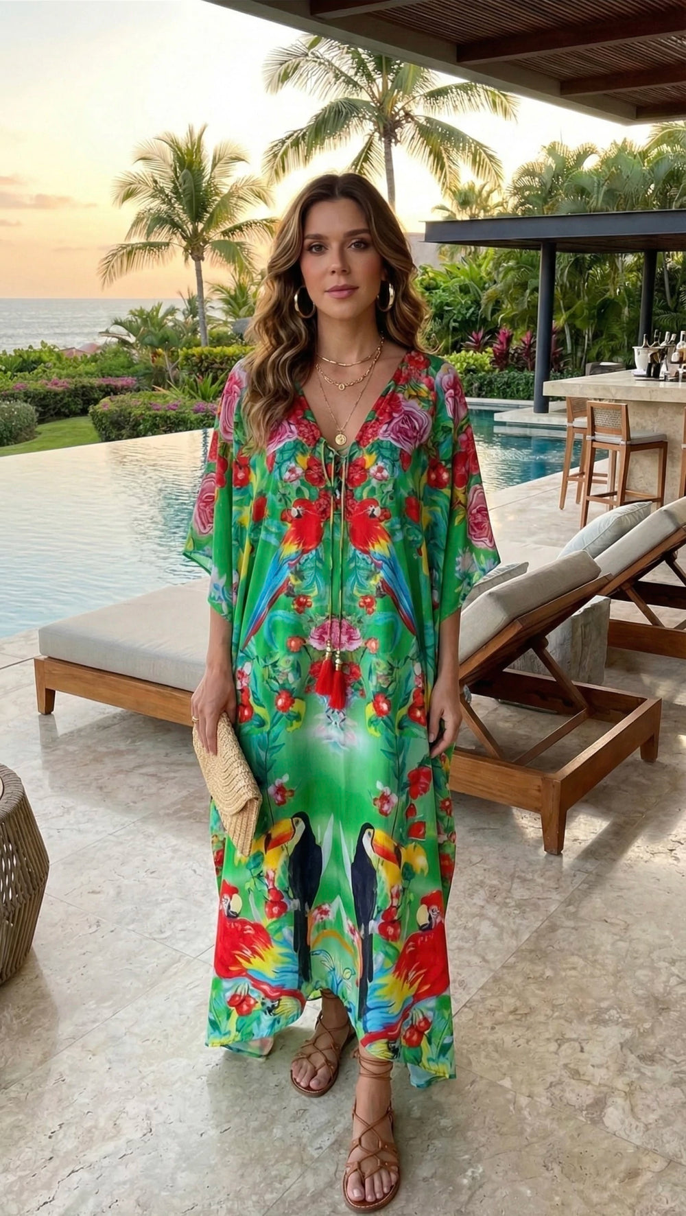 Luxe Animasa Coco Bella Kaftan 12-20