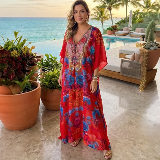 Coco Bella Magic of Red Kaftan 12-20