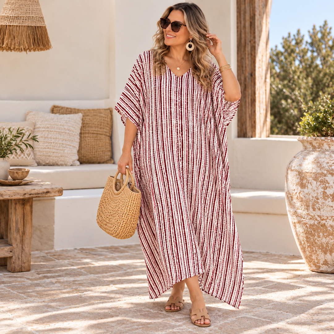 Maya Bohemian Rasa  Premium Rayon kaftan - Sizes Available AU 14-32