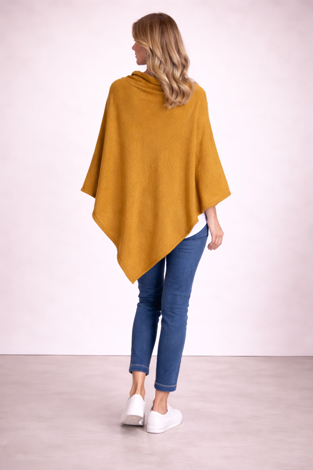 Wool Blend Poncho One Size AU 8-18