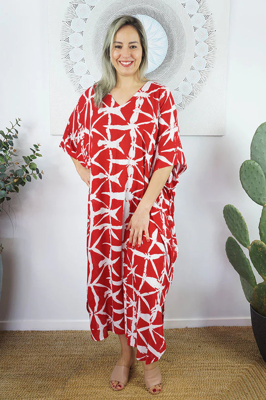 Red Hemisphere Maya Kaftan 12-26