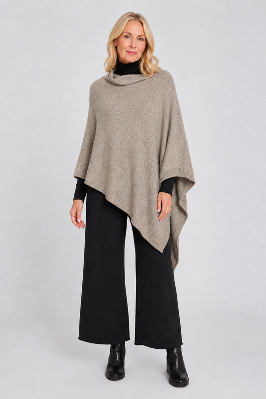 Julian Pure Cashmere Soft & Warm Poncho Size AU 8-18- More colours available