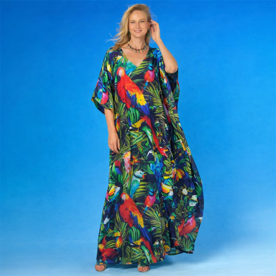 Maya Tropicana Boho kaftan - Sizes Available -AU 14-30