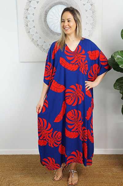 Luxurious Rayon Maya Kaftan Maxi - Ultimate Comfort & Style