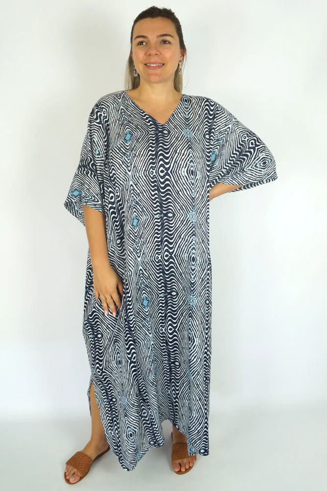 Maya Kaftan one size fits AU 12-26-More colours available