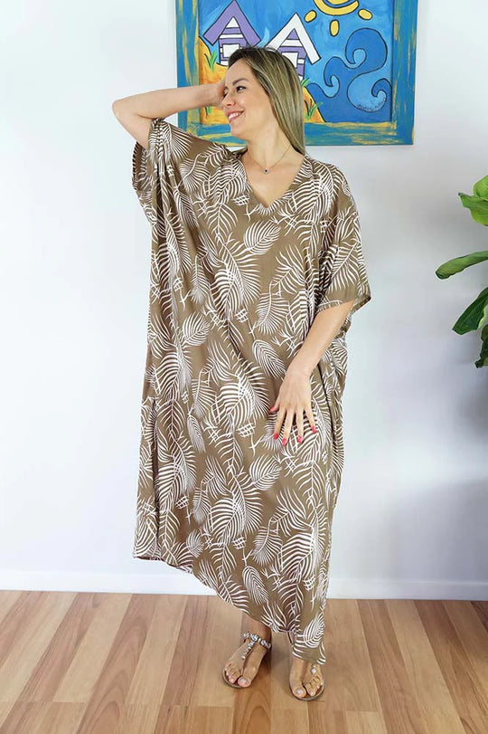 Maya Kaftan one size fits AU 12-26-More colours available