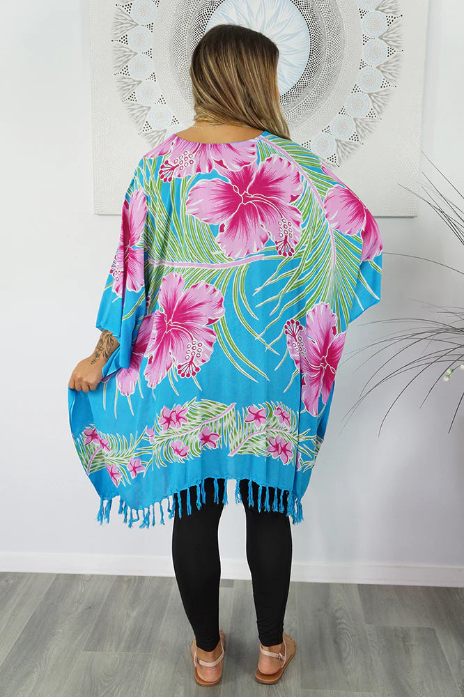 Maya Kaftan Cover up Tunic – OSFA AU 12-26