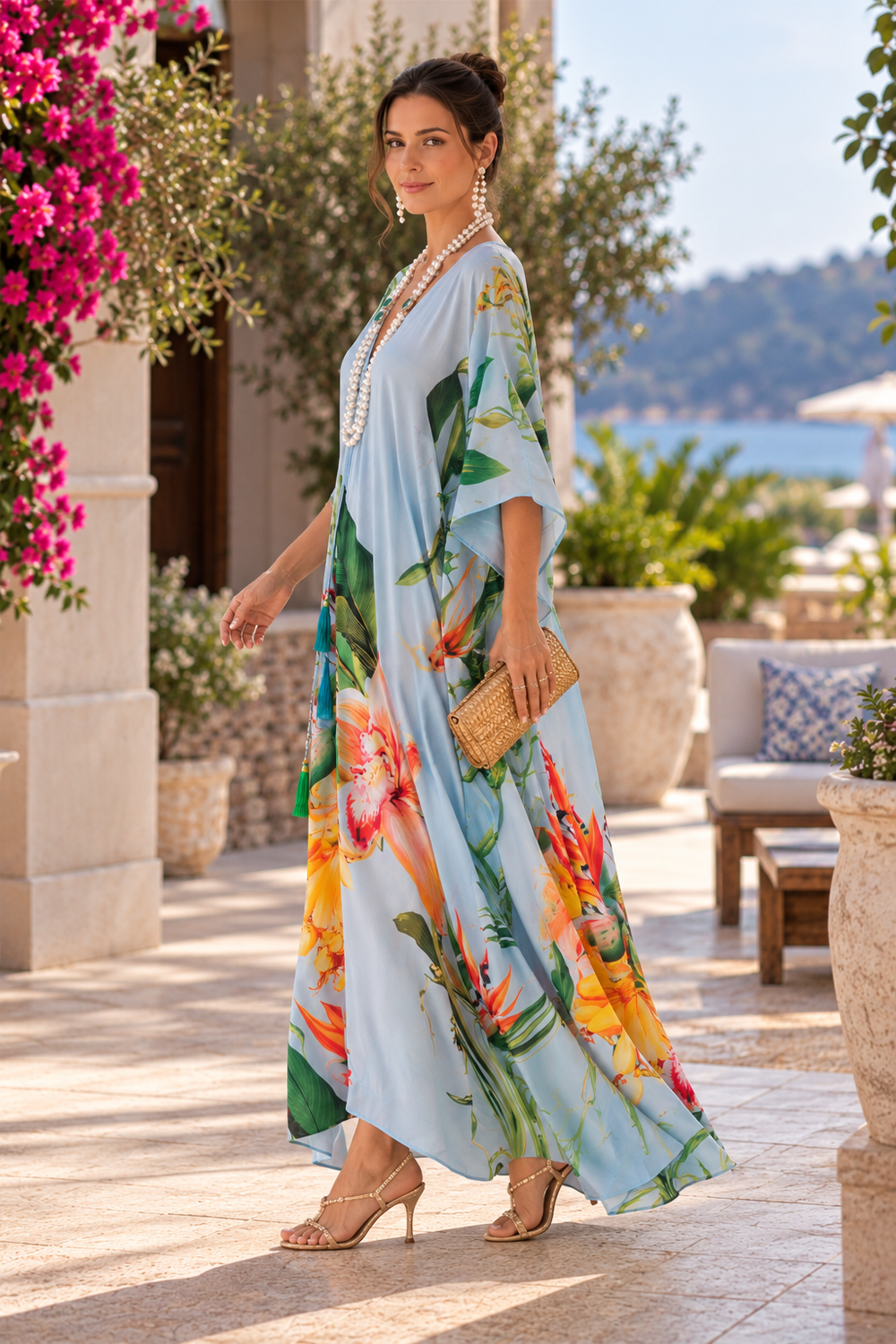 Coco Bella Tropical Luxe kaftan 12-20