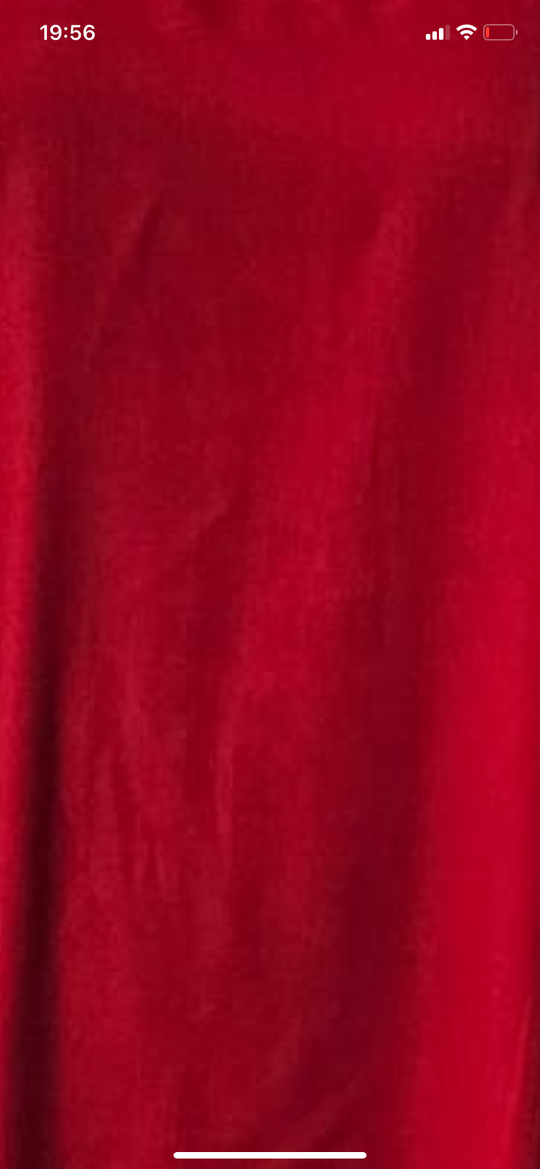 Red Cold Shoulder Soft n Breezy cotton Kaftan plus size AU 26-32