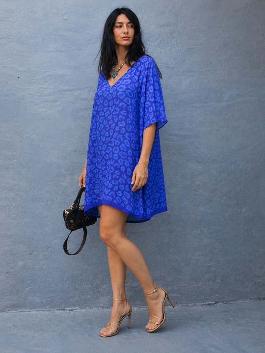 Maya Short Kaftan Top Tunic Sizes Available AU 14-30
