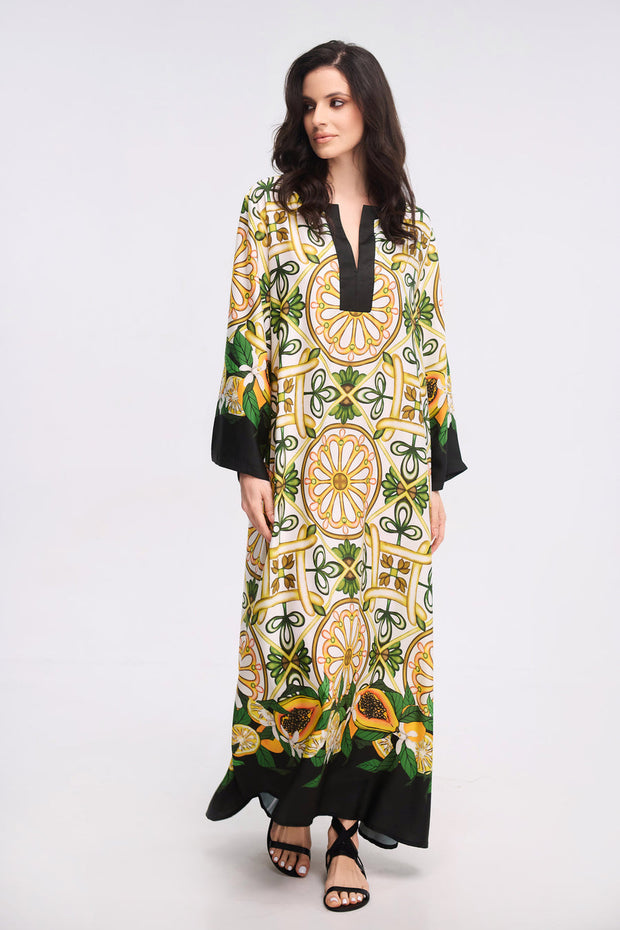 Coco bella Kaftan Maxi Dress -O/S AU 12-18