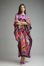 Lillie MIDI Kaftan Dress- One Size AU 12-18