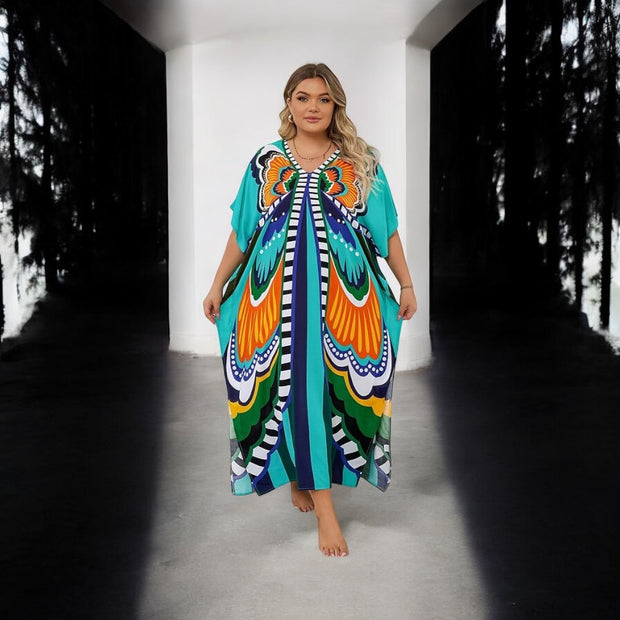 Tropical Coco Bella kaftan AU 10-18