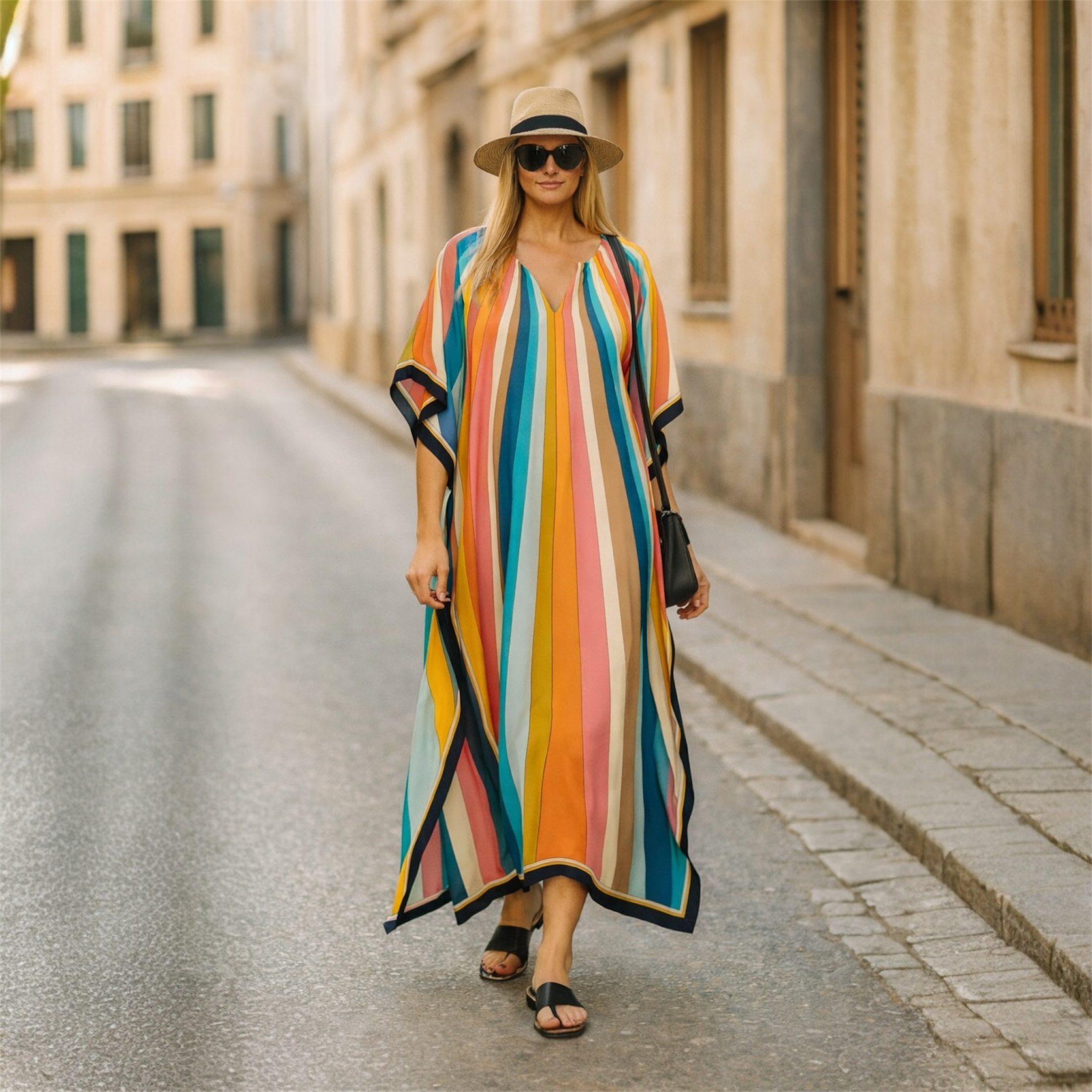 Tina Maya Kaftan Dress-Sizes Available -AU 16-26