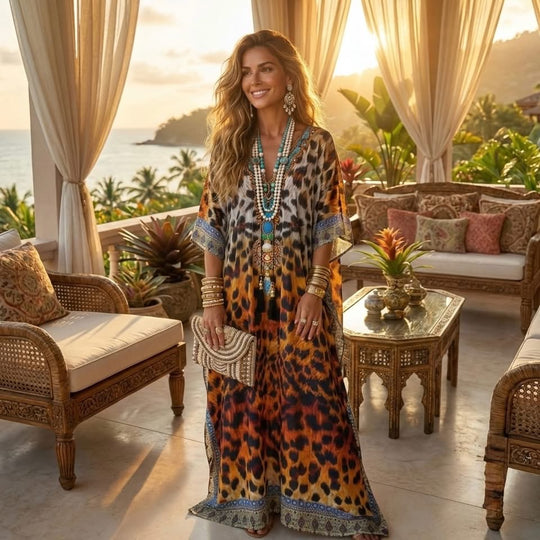 Luxe Animasa Coco Bella Kaftan    O/S AU 10-14