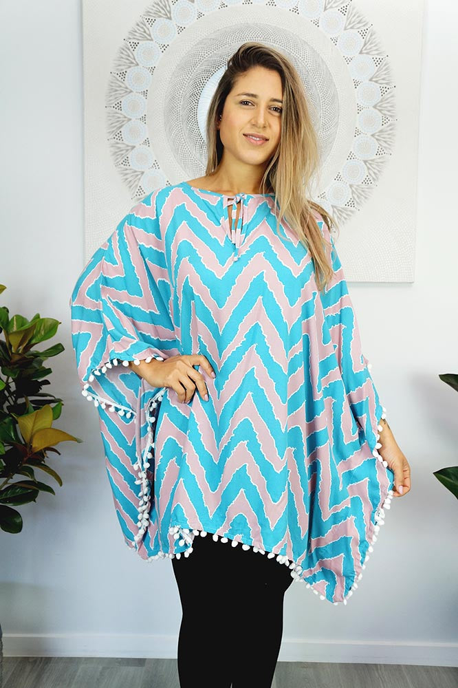 Pom Pom Maya Top Tunic KaftanOSFA 14-26