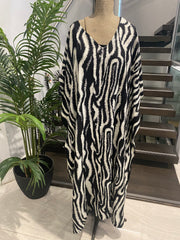 Tropical Cool breezy Long kaftan AU 12-22