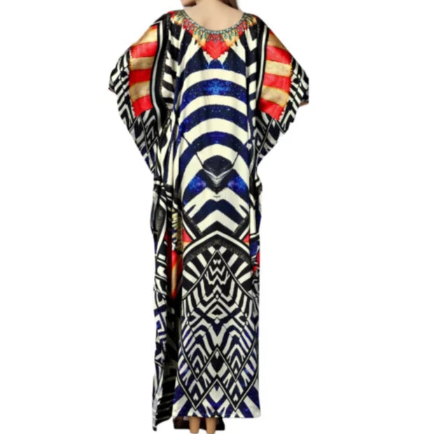 Mia embellished kaftan sizes available - AU 12-26