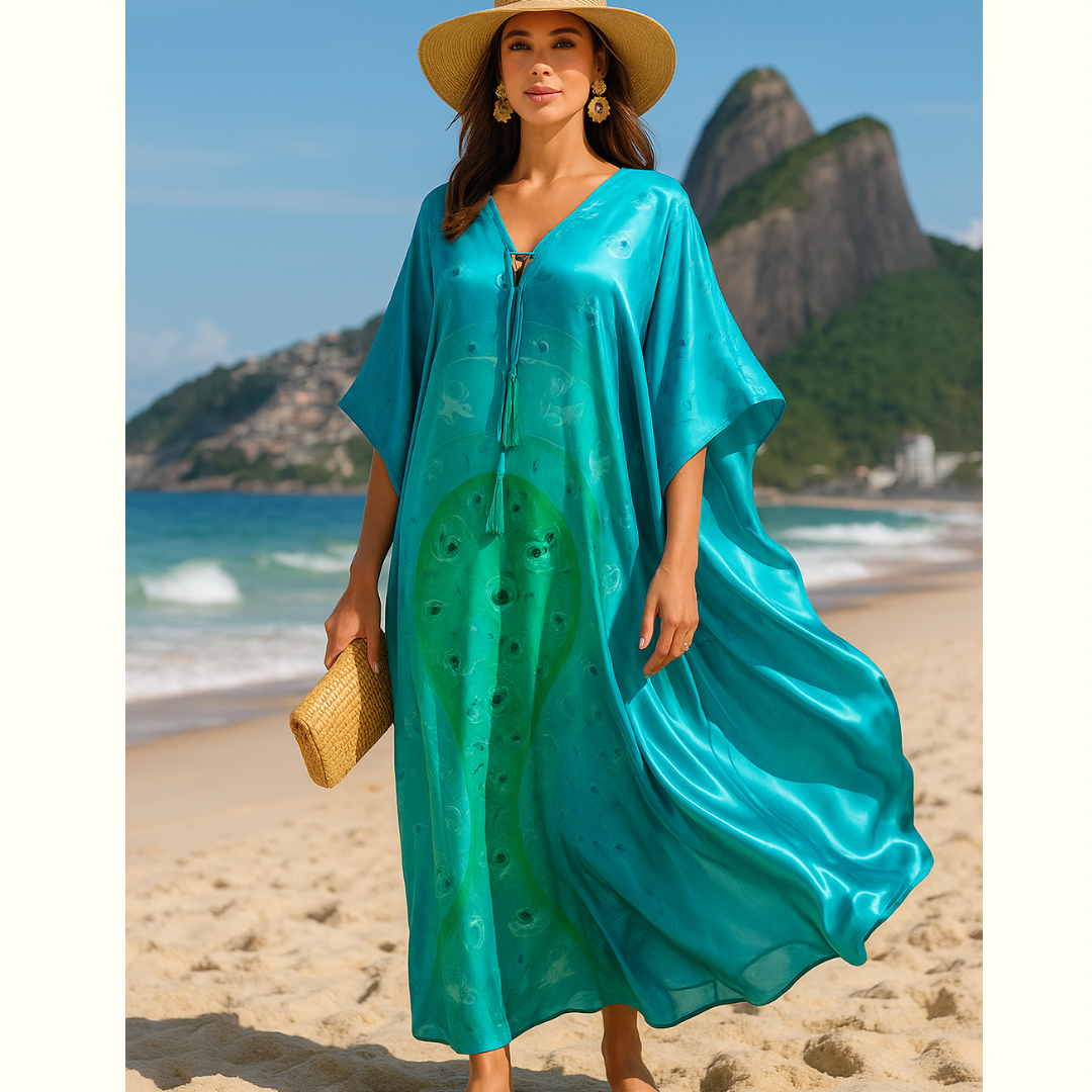 Coco Bella Silk Milano kaftan-AU 12-20