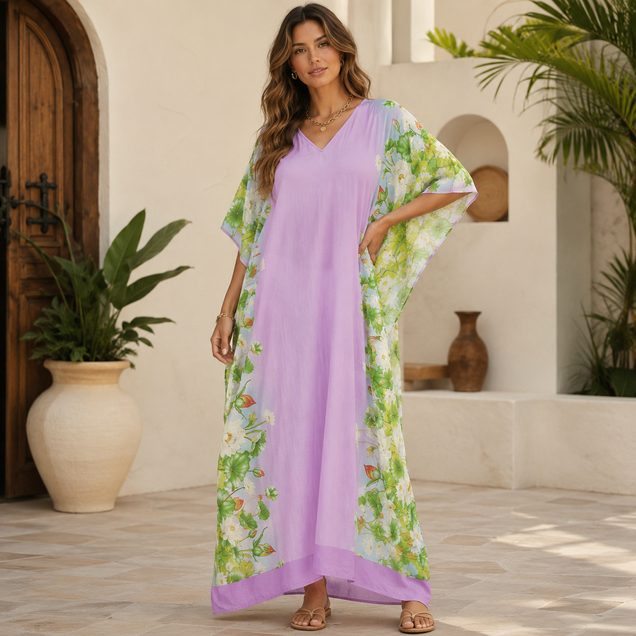 Maya  Tropical Luxury-Lilac Diva -Sizes Available-AU 12-30