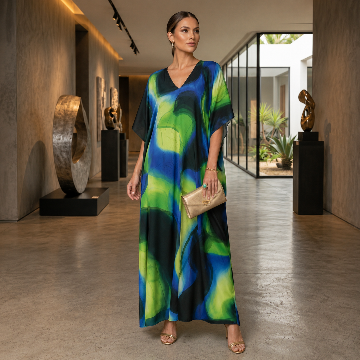 Maya Tropical Luxury-Zishana -Sizes Available-AU 12-30