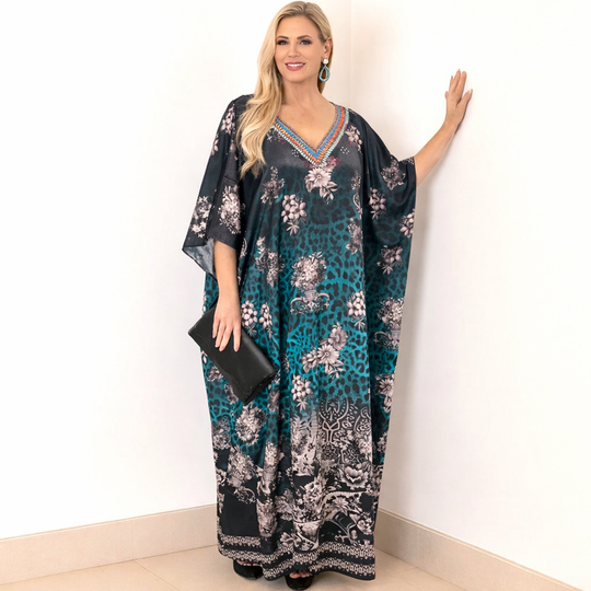 Maya Long Bling Kaftan.O/S AU 12-20