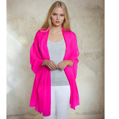 Julian Quartz 100% Pashmina cashmere oversized scarf/ wrap/ shawl-More colours available