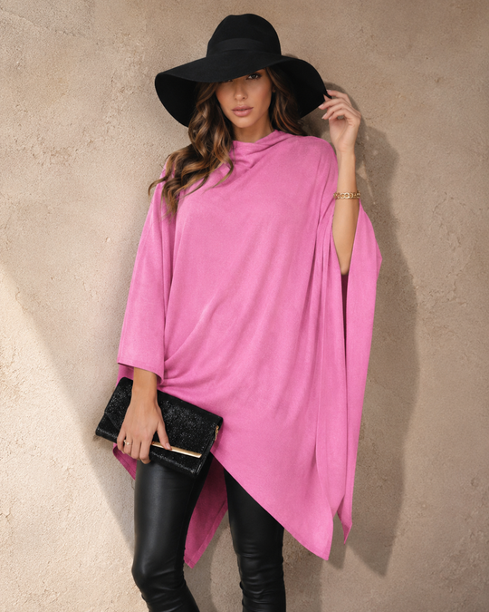 Mklane Julian Maya 100% Cashmere Oversized Poncho-10 colours available