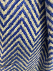 Julian herringbone handwoven cashmere scarf