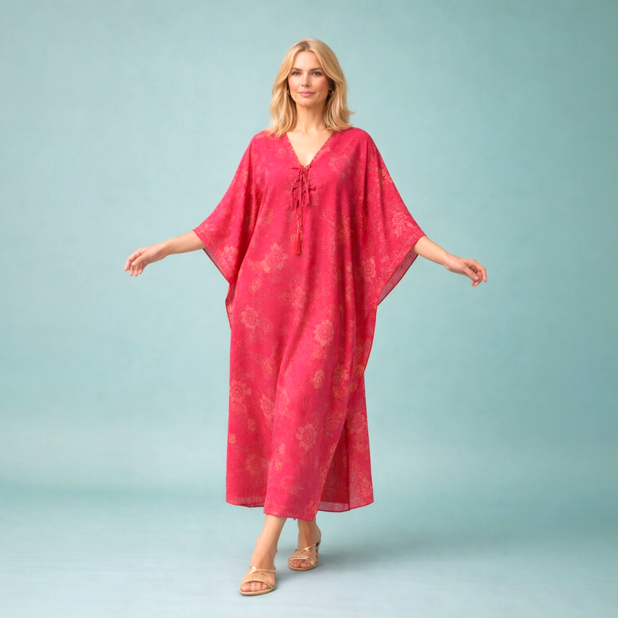 Maya MIRAA Boho Charm kaftan - Sizes Available AU 16-30