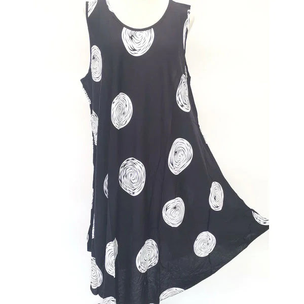 Kyra 100% Cotton Sleeveless Dress